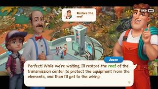 Gardenscapes - Part 164 - Area 35: Space Scouts Academy - Day 1