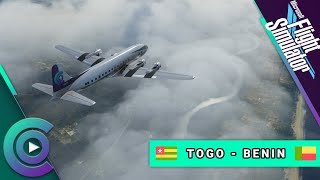 MSFS 2020 - World Tour - Togo - Benin - Leg 51 - PMDG DC-6