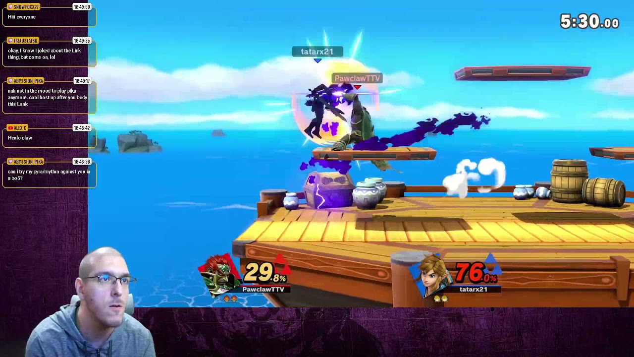 Ganon Ledge Slip Exhibition Clips 4