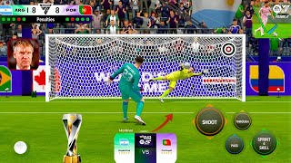 Fc Mobile |▪︎| World's Game Final |•| Penalty Shootout |▪︎| Argentina Vs Portugal |•| Goal-Keepers🧤 screenshot 5
