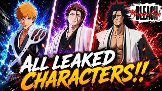 ALL Upcoming Leaked Characters Explained! | Bleach Mirrors High