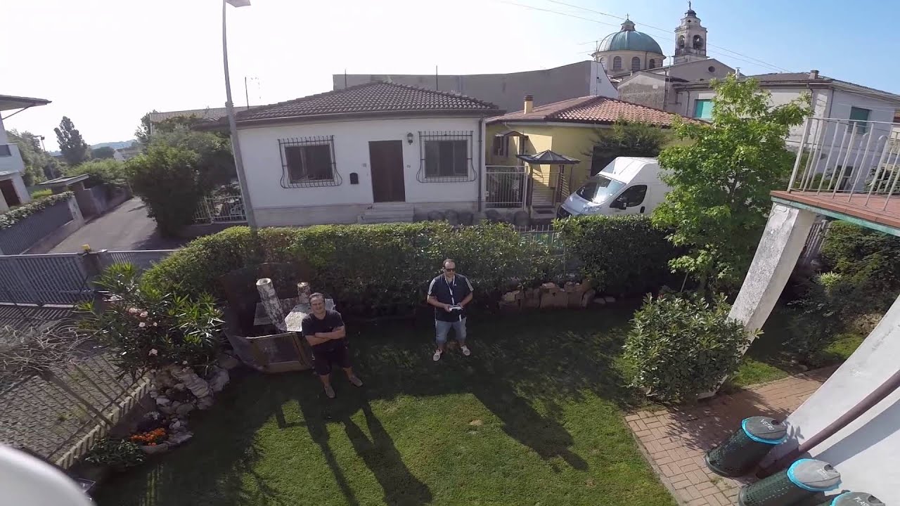 DJI Phantom2 - First flight first crash