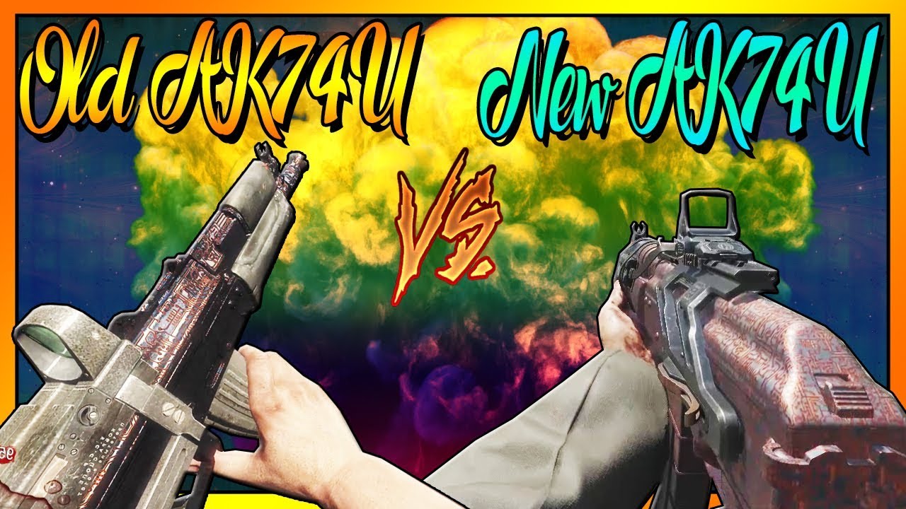 OLD AK74U v.s NEW AK74U on High Rounds - (BO1, BO2, BO3 Zombies)