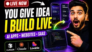 Building AI Apps, AI Websites & AI SaaS With Vibe Coding LIVE - Day 5