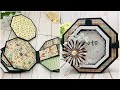 Craft Inspiration:Use Explosion Box Die to Create Octagon Mini Album (20101808)#tutorial #alinacraft