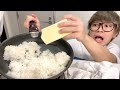 バターを大量に入れて醤油をかけた雑な料理でも美味いんです