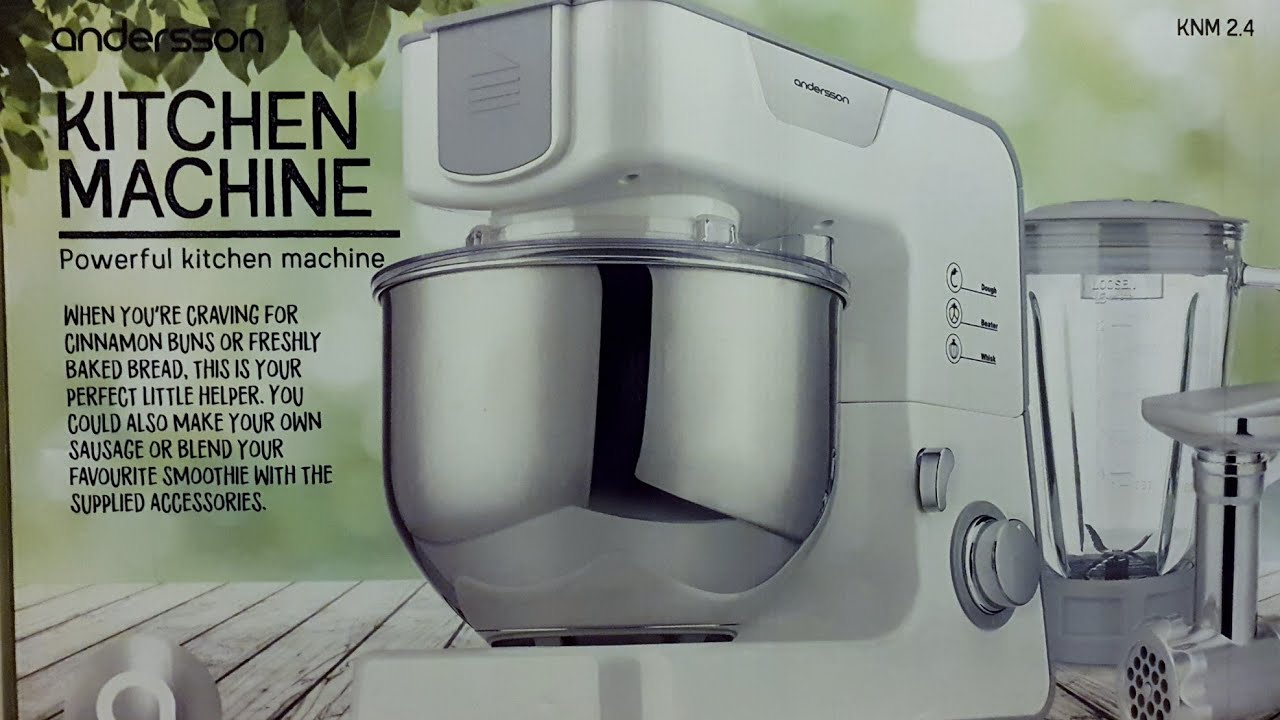 KITCHEN MACHINE Unboxing (Andersson KNM 2.4) netonnet - YouTube