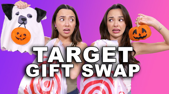 Target Gift Swap Challenge (Fall Shopping) Merrell Twins