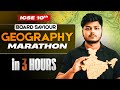 Complete Geography in 3 Hours 🤯 | ICSE Class 10 One Shot Marathon | ICSE 2026