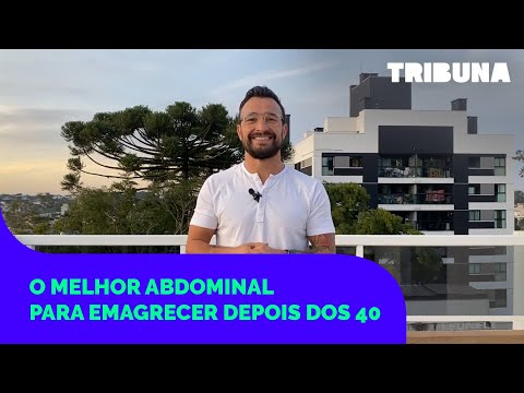 O melhor abdominal para emagrecer depois dos 40