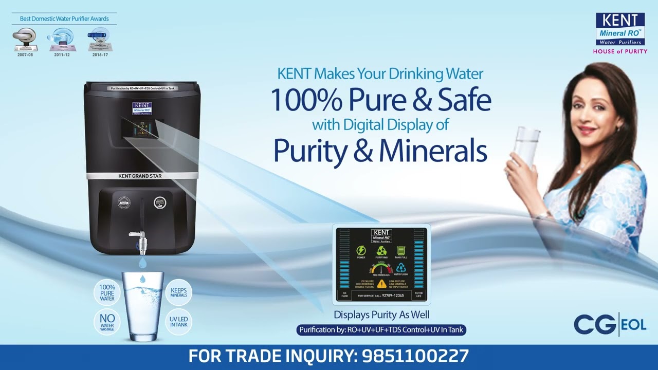 Kent Grand Star Mineral RO Water Purifier