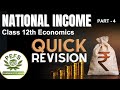 National Income | Part-4 | Quick Revision | Class 12th Economics | By Japneet Kaur