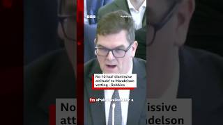 No 10 had ‘dismissive attitude’ to Mandelson vetting, sacked Foreign Office chief says. #BBCNews