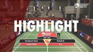 Mia Mawarti Utami (Sumatera Selatan) VS Nurhafizah (Riau)