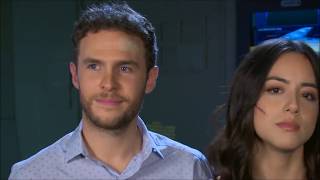 Chloe Ian And Clark Talking About Agents Of Shield Season 5