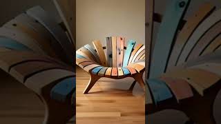Modern Luxury Wooden Chair  Unique Colorful Design U0026 Stunning Woodworkluxuryfurniture modern