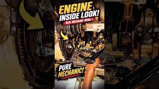 😱 Oil Sump Leak Danger ⚠️ Engine Damage Alert! #OilLeak #CarRepair#MechanicLife#AutoRepair#OilSump