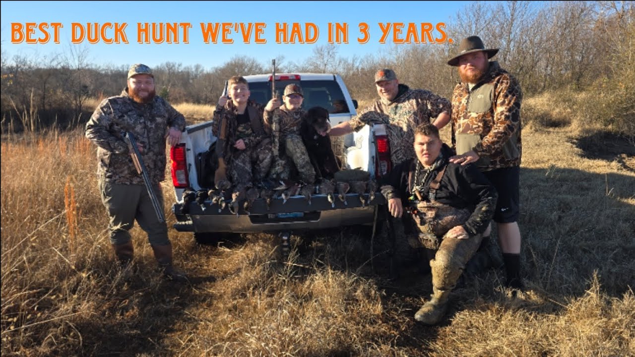 Best duck hunt I've had in years.