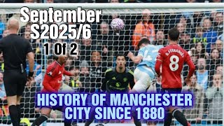 History Of Manchester City Since 1880   September Season 2025/6  1 of 2 screenshot 5