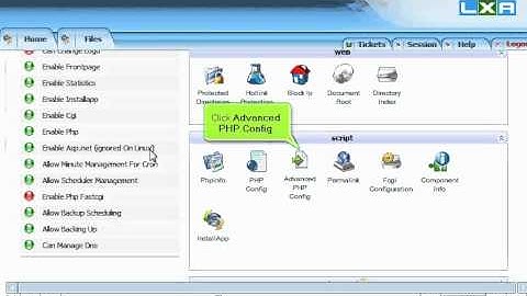 How to edit the PHP upload size in LxAdmin - LXAdmin Tutorials