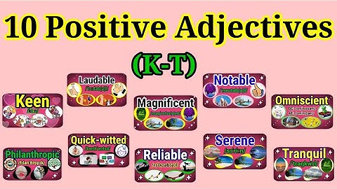 Adjectives that start with n to describe a person positively