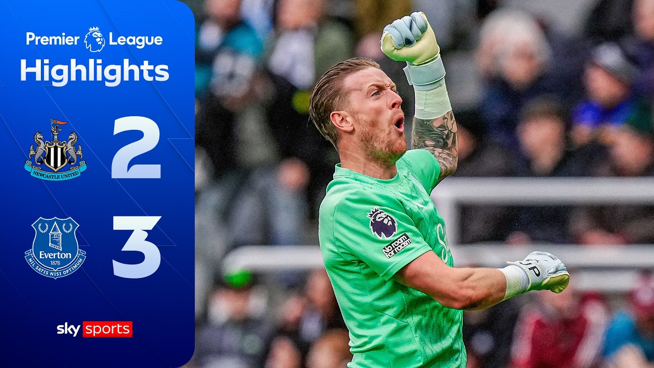 Pickford's WORLD CLASS save secures win! | Newcastle 2-3 Everton | Premier League Highlights