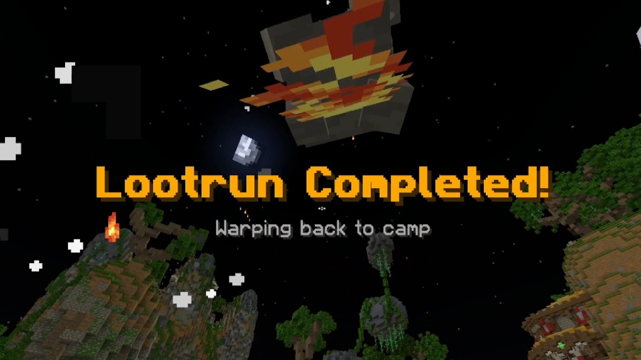 Unlucky Yellow Run (+1 mythic) - WYNNCRAFT - WARP LOOTRUN SKY ISLANDS