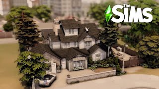 Realistic neighborhood | Part 2 | Huge Family house | The Sims 4 Speed Build