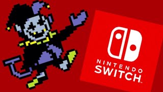 DELTARUNE - NEW JEVIL EASTER EGG (Nintendo Switch)