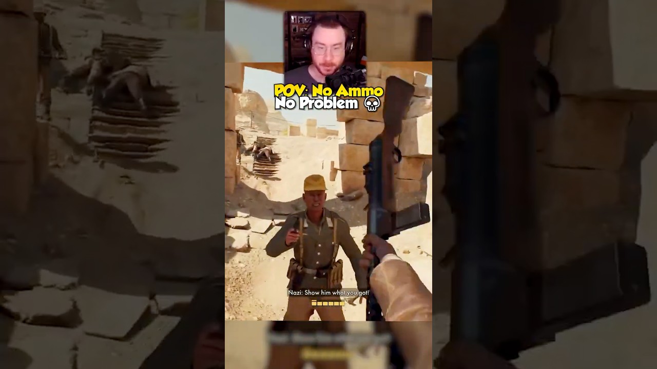 No Ammo? No Problem 😂 (Indiana Jones)