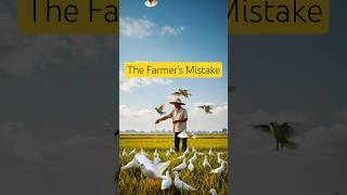 Farmer &amp; Pigeons Story | Kindness vs Greed | Moral Life Lesson #farmer #pigeon #shortsvideo #shorts