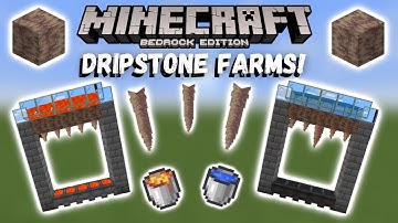 Minecraft 1.17 | EASY Automatic Dripstone Farm