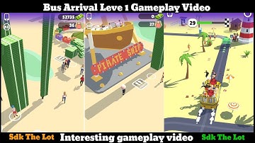 Bus Arrival Level 1 Gameplay video | Interesting gameplay video | bus Arrival game