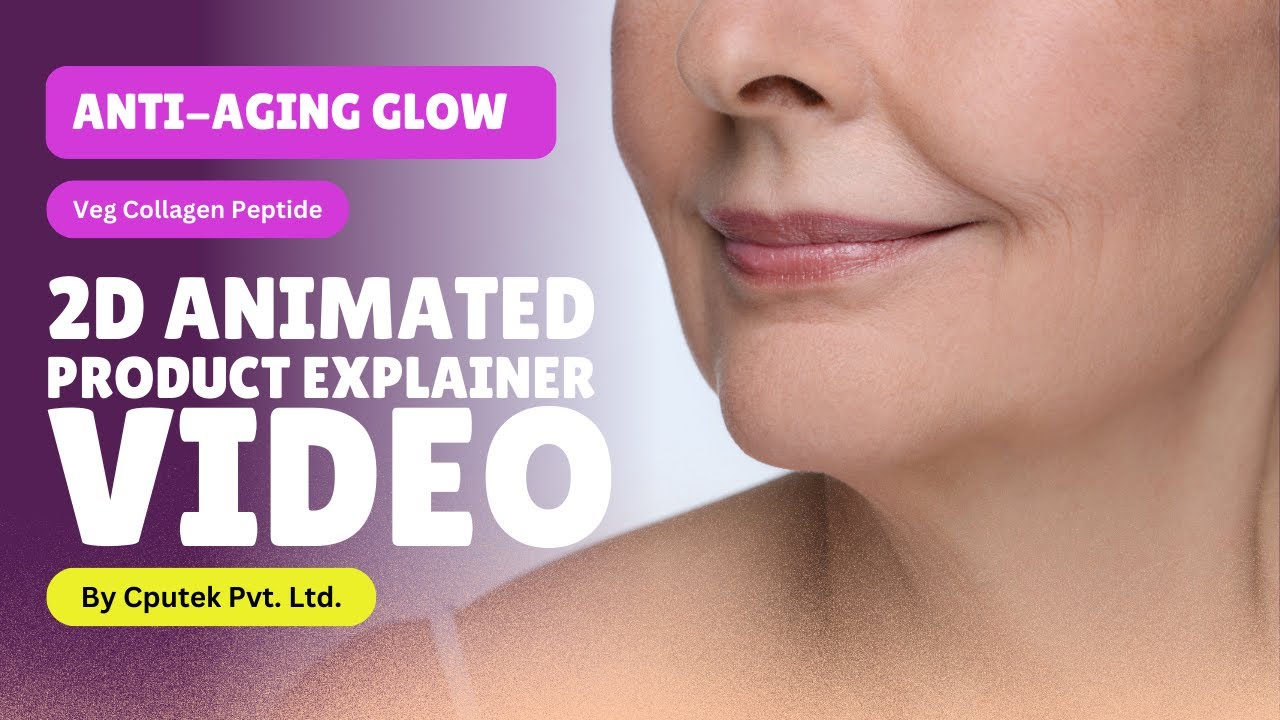 Revolutionary Veg Collagen Peptide | 2D Animated Product Explainer for ...