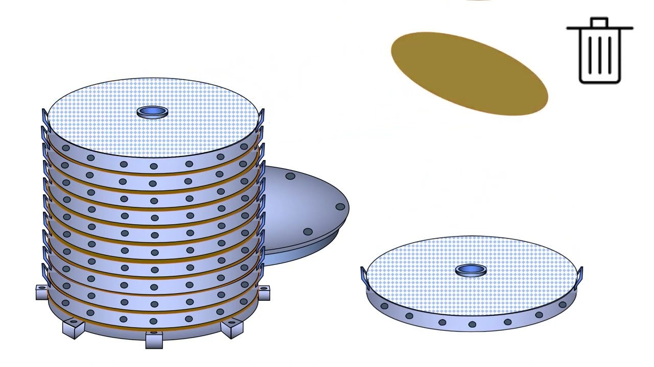 Sparkler Horizontal Plate Filters   Spare bottom equipment
