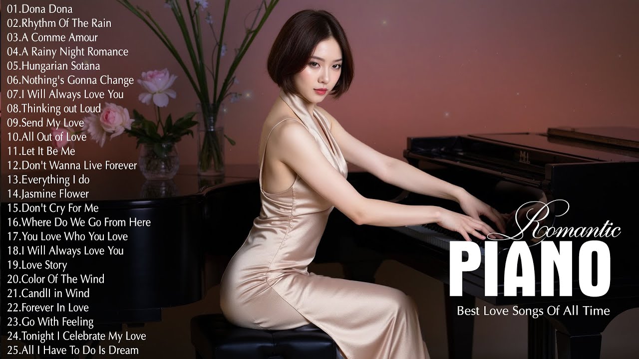 200 Beautiful Piano Instrumental Love Songs Playlist | Greatest Hits Love Songs Ever -Relaxing Songs