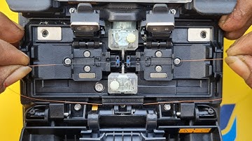 Fiber Optic cable splicing (in Hindi) Fujikura 28S || ऑप्टिकल फाइबर वायर का कनेक्शन कैसे करें |