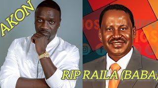 Akon_Rest in peace Raila(baba) ( latest tribute song)