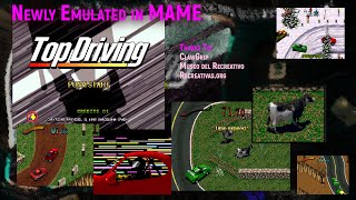 Newly Emulated in MAME - Top Driving (c)1995 Proyesel (no commentary)
