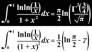 Nice Integrals - Malmsten integrals