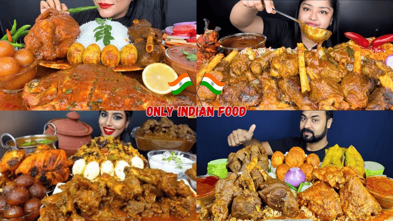 Indians Eating Top Most Delicious Food Ever 😋 | Mukbang Compilation