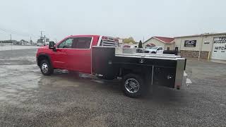 🔥 GMC 3500 Chassis Gets a Custom Martin Gooseneck Service Body! | Flatbed Build Walkaround 🔥 Flatbed For Gmc 3500