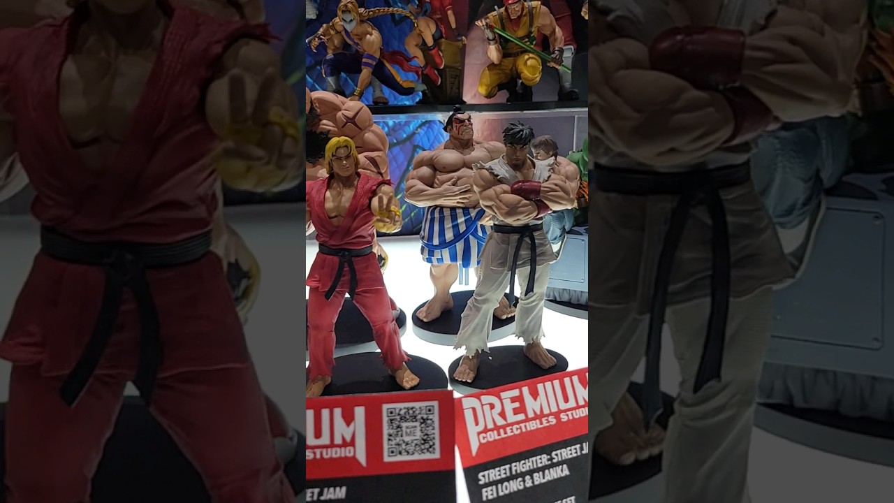 20 Capcom Street Fighter Street Statues 