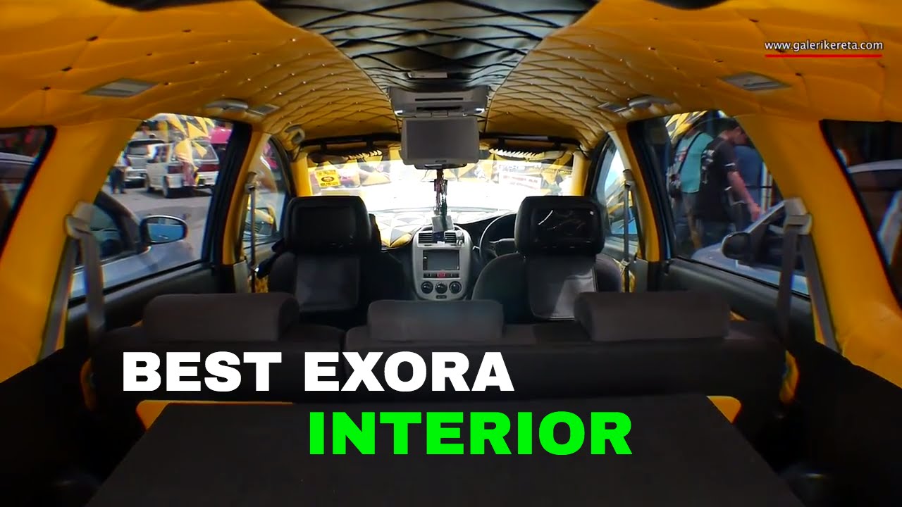 Proton Exora Biru Modified Interior And Exterior Gathering Geng Sunroof Gages 2016