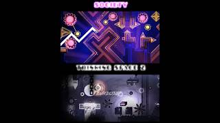SOCIETY vs THINKING SPACE 2 || Which level is harder? #geometrydash #fyp #shorts #gd #zoink #wpopoff