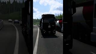 ETS2 Crawler Carrier Delivery | Zürich City Job | MercedesBenz Actros GigaSpace | EuroTruckSimulator