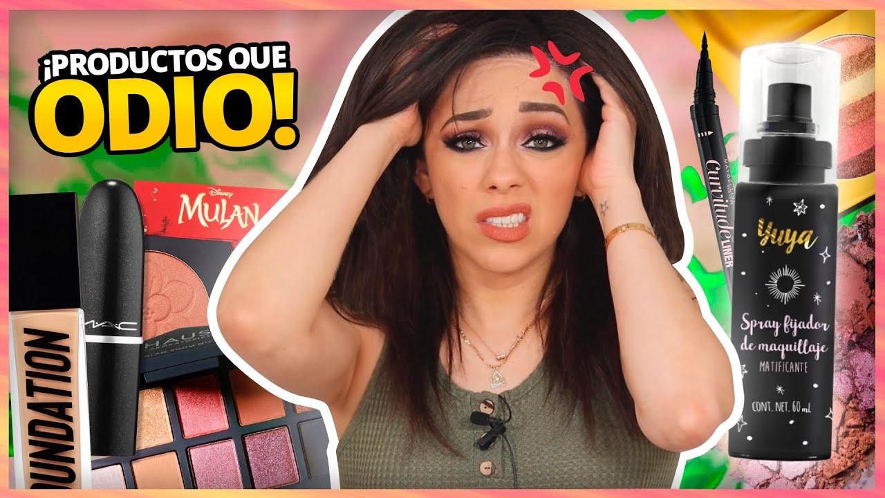 MAQUILLAJE USANDO PRODUCTOS QUE ODIO!!! #2