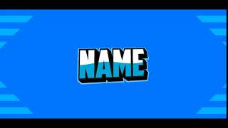 [CM2] Blue Intro Template