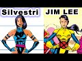 Jim Lee and Marc Silvestri Female anatomy study