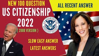 Practice 100 civics Questions and answers for US citizenship 2022 and naturalisation test